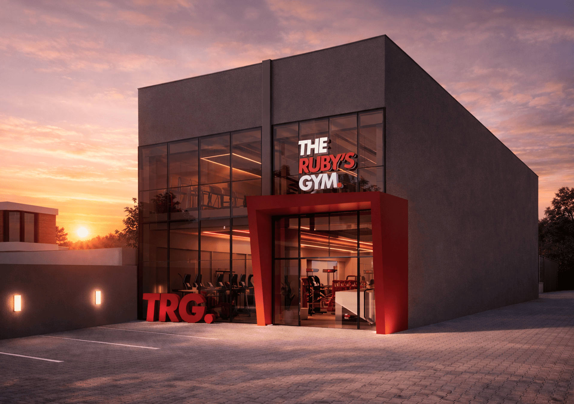 Fachada The Ruby's Gym